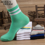 2018 Mara's Dream New Cotton Sock Casual Women Socks Wholesale Couples Sox with Harajuku style Men Sock drop shipping