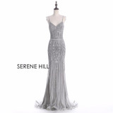 2018 Luxury Nude Gold Diamond Floral Long Evening Dress Spaghetti Straps Pattern Formal Dresses Gown Real Picture BLA6002