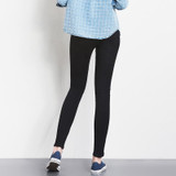 2018 LEIJIJEANS Spring Plus Size 3 Solid Colors Mid Waist Full Length Office Lady Style Skinny Pencil Stretch Well Women Jeans