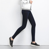 2018 LEIJIJEANS NEW Arrival Stretch Well 3 Colors Plus Size High Waist Full Length For Four Seasons Women Skinny Pencil Jeans
