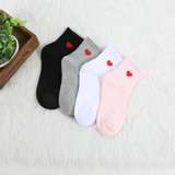 2018 Lady Must Have "Fashion Women's Cotton Lace Antiskid Invisible Liner Low Cut Socks Lady Girl Women Summer Socks 1 Pair
