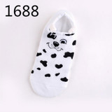 2018 Kawaii Winter 3d Print Funny Socks Cotton Ankle Socks Anmial Panda Pig Bear Cartoon Ears Cute Socks for Women