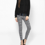 2018 jeans Mid Waist Leoprad Print Women Jeans Skinny Jeans For Women Denim Pants Pencil Jeans Pantalon Femme