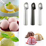 2018 Ice Cream Spoon Aluminum Non-Stick Anti Freeze 5cm Metal Scoop for Ice Cream Gelato Spoon Kitchen Tool 122