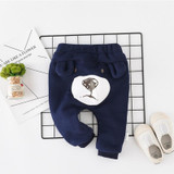 2018 Hot warm plus newborn pants winter cotton Baby girl boy pants kids clothing pants cotton cute cartoon trousers baby pants