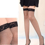 2018 Hot Selling Women's Long Sexy Fishnet Stockings Fish Net Pantyhose Mesh Stockings Lingerie Skin Thigh High Stocking