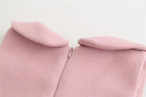 Baby Christmas Clothes cute bunny embroidery vest dress children dress winter toddler baby girls vestido 2-6Y Christmas Costume