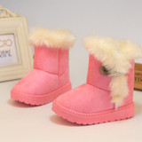 Baby Children's Shoes Boots Winter Plush Warm Snow Boots Baby Girls Boys 4colors Snow Boots Shoes