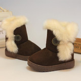 Baby Children's Shoes Boots Winter Plush Warm Snow Boots Baby Girls Boys 4colors Snow Boots Shoes