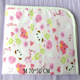 Baby Changing Pads Covers Reusable Baby Diapers Mattress Diapers for Newborn Random Pattern Linens Waterproof Sheet Changing Mat