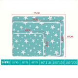 Baby Changing Mat 3 Layers Diapers changing pad Cotton Newborn Nappies diaper changing mat Mattress Waterproof Portable R4