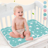 Baby Changing Mat 3 Layers Diapers changing pad Cotton Newborn Nappies diaper changing mat Mattress Waterproof Portable R4