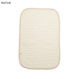 Baby Changing Pads &amp; Covers Organic Colored Cotton Waterproof Layer Baby Changing Mat Changing Urine Pad Bed Sheets for Newborn