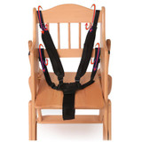 Baby Chair Stroller Pram Buggy Safe Belt Convenient 5-Point Black Harness Strap Children Security Baby Safety Chair Belt