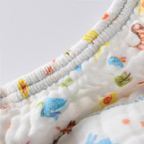 Baby Cartoon Printed Learning Pants Baby Washable Diapers Wash Gauze Soft Suit For Baby Cute Anti-side Leakage Cloth Diaper