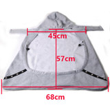 Baby Carrier Velvet Cloak Warm Cape Cloak Winter Cover Wind Out Necessary Carrying Children Cloak