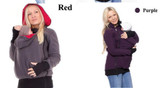 Baby Carrier Jacket Kangaroo Outerwear Hoodies &amp;Sweatshirts Coat for Pregnant Women Pregnancy Baby Wearing Coat Women