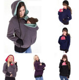 Baby Carrier Jacket Kangaroo Outerwear Hoodies &amp;Sweatshirts Coat for Pregnant Women Pregnancy Baby Wearing Coat Women