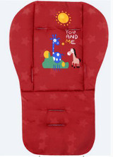 Baby Carriage Pad,Cartoon Stroller Cushion for Baby Child Prams and Pushchairs Mat Padding Liner Cart Seat Mattress Stroller Pad