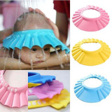 Baby Care 3 Colors Safe Shampoo Shower Bath Protection Soft Caps Baby Hats For Kids 0-3 years