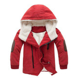 Baby Boys&amp;Girls Cotton Winter Fashion Jacket&amp;Outwear,Children Korean Cotton-padded Jacket,Boys fur Winter Warm Coat