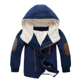 Baby Boys&amp;Girls Cotton Winter Fashion Jacket&amp;Outwear,Children Korean Cotton-padded Jacket,Boys fur Winter Warm Coat