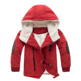 Baby Boys&amp;Girls Cotton Winter Fashion Jacket&amp;Outwear,Children Korean Cotton-padded Jacket,Boys fur Winter Warm Coat
