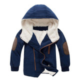 Baby Boys&amp;Girls Cotton Winter Fashion Jacket&amp;Outwear,Children Korean Cotton-padded Jacket,Boys fur Winter Warm Coat