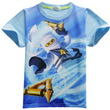 Baby Boys T-shirt Children's Clothing Legoe Ninja Ninjagoed Cartoon T-shirt Tops Superman Top Tees Girl Clothes Child Costume