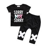 Baby boys t-shirt + long pants 2Pieces baby clothes children tracksuit 2016 summer baby girls clothing set roupa infantil menina