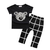 Baby boys t-shirt + long pants 2Pieces baby clothes children tracksuit 2016 summer baby girls clothing set roupa infantil menina