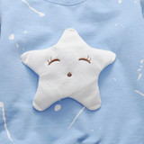 Baby Boys T Shirt Children Clothing 2017 Brand Clothes Boys Long Sleeve Tops Star Appliques Kids T-shirts for Boy Sweatshirt