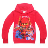 BABY Boys hoodie Children's Clothing Kids Hoodies Cartoon ninja ninjagoT-shirt kids clothes Sports Shirts Sweatshirt Tracksuits