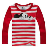 Baby Boys Girls T-Shirt Children Pullovers Tees Boys Clothes Autumn Winter Cotton Kids T Shirt Cartoon Mouse Long Sleeve Baby Boys Girls T-Shirt Children Pullovers Tees Boys Clothes Autumn Winter Cotton Kids T Shirt Cartoon Mouse Long Sleeve