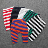 Baby Boys Girls Summer Striped Pants 6colors Baby Cotton Pants Roupa Infantil Baby Costume Boys Girls Clothes Baby CC611-CGR1