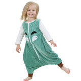 Baby Boys Girls Sleepwear Robes Autumn Children Sleeveless Rompers Flannel Animal Jumpsuits Pajamas One Piece Blanket Sleepers