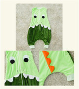 Baby Boys Girls Sleepwear Robes Autumn Children Sleeveless Rompers Flannel Animal Jumpsuits Pajamas One Piece Blanket Sleepers