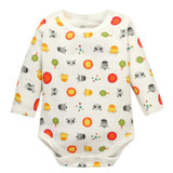Baby Boys Girls long sleeved Rompers 2017 Newborn Baby's Clothes Kids Costume Jumpsuit&amp;Rompers KF010