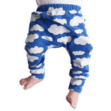 Baby Boys Girls cloud Harem Pants Toddler Kids Sweat Pants Joggers Elastic Bottoms Baby Clothing