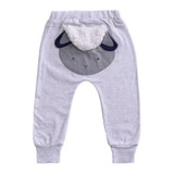 Baby Boys Girls Clothing Infants Boys Girls Harem Pants Baby Cotton Cute Cartoon Pattern Long Trousers Kids Clothes H8