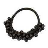 Nesest Headband Women Fashion Shiny Rhinestone Crystal Pearl Hair Band Rope Elastic hair Holder for Hair Accessories Diademas#5
