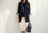 Neploe Korean Causal Woman Blazer 2017 Single Button Long Sleeves Solid Jackets Fashion Office Work Wear Slim Blazers 33167