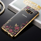 Nephy Crystal Silicone Phone Case For Samsung Galaxy S8 Plus S6 S7 Edge S5 A3 A5 A7 J3 J5 J7 2015 2016 2017 Grand Prime Cover