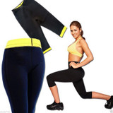 Neoprene Fat Burner Pants Hot Shapers Body Hugging Sweat Cropped Trousers Workout Leggings women Capris Pants Legging tayt