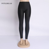 Neon Leggings New Autum 2017 Solid Candy Cotton tigth Leggins For Women Fashion Slim Workout Pants Push Up Thin Leggins HDDK0022