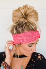 Neon Lace Turband Neon Lace Turband