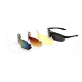 Multi Function  Colorful Myopia Can BeBrought Safety Explosion-proof 0089 Sunglasses Five Pair Of Lenses Occhiali UV400