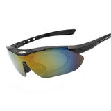 Multi Function  Colorful Myopia Can BeBrought Safety Explosion-proof 0089 Sunglasses Five Pair Of Lenses Occhiali UV400