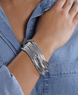 Multi Chain Bracelet - Silver