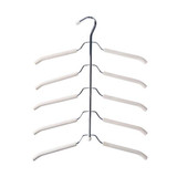 Multi - layer sponge anti - slip hanger clothing support multi - functional clothing hanging home with space - saving hangers